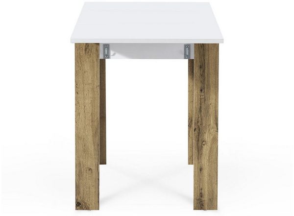B&D home Esstisch LIVIUS, Holztisch, ausziehbar, 60 / 80cm Breit, 4-6 Personen versch. Farben Bild 4