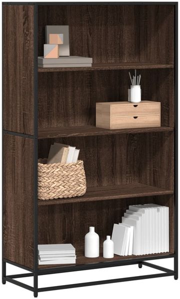 vidaXL Bücherregal Braun Eichen-Optik 80,5x35x139 cm Holzwerkstoff 3300849
