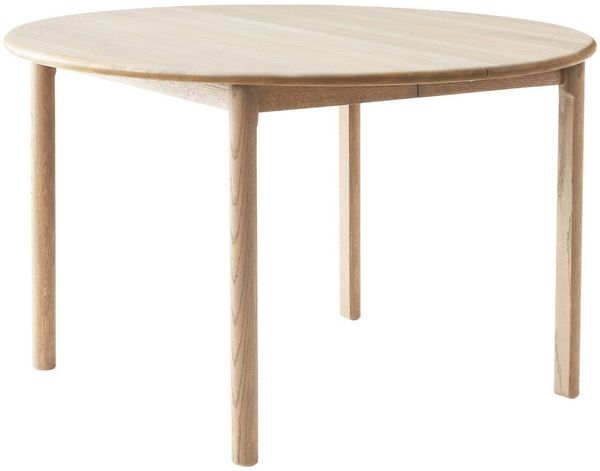Hammel Furniture Esstisch Findahl by Hammel Nohr Designtisch, Ø120 cm, aus massiven Eichenholz, mit Verlängerungsfunktion