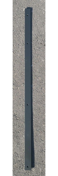 Doppelstabmattenzaun-Set / Mit Abdeckleisten / Anthrazit / 123cm hoch / 130m lang Stärke 6/5/6 Bild 3