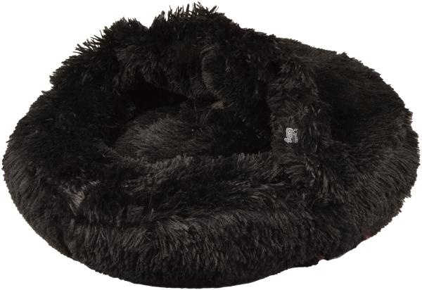 Plüsch Hundebett 55cm Katzenbett Hunde Kissen Hundekorb Schlafplatz Hund Katze