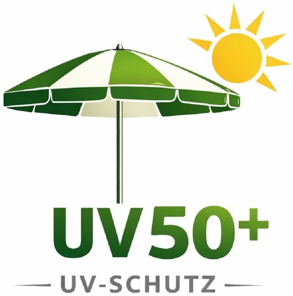 Gardissimo NEW SUNNY Sonnenschirm Ø 200cm Gartenschirm Kurbelschirm anthrazit Bild 2