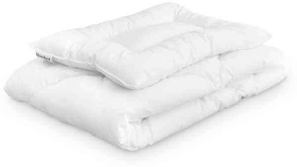 Ehrenkind Steppbett + Kopfkissen Kinder-Steppbetten-Set in verschiedenen Ausführungen, Decke + Kissen, Bezug: Kinder-Set