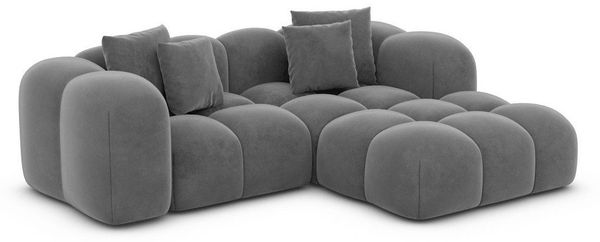 Sofa Dreams Ecksofa Polster Sofa Modern Ottomane Eck Couch Lounge Formentera L Form Mini, Loungesofa