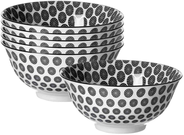 Ritzenhoff & Breker Takeo Circles Müslischale ø 15,5 cm 6er Set