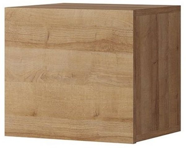 Lomadox Wohnwand CAIRNS-132, (6-St), in Eiche Nb, Modern, grifflos