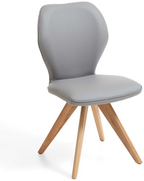 NIEHOFF SITZMÖBEL Polsterstuhl COLORADO BHT 49.50x92x60 cm Esszimmerstuhl Freischwinger Schwingstuhl