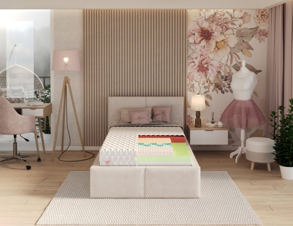 Kaltschaummatratze 80x200, 90x200, 100x200, 120x200, 140x200, 160x200, 180x200cm, FDM, 17 cm hoch, (7-Zonen Kaltschaummatratze mit ergonomischer Körperanpassung für optimalen Liegekomfort, Doppelseitig nutzbar mit zwei Härtegraden: H2 (mittel) & H3 (fe... Bild 2