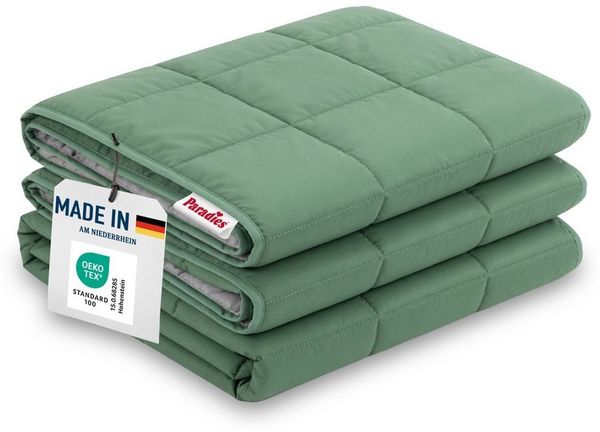 Paradies Microfaserbettdecke Sorelia, Bettdecke ohne Bezug nutzbar, Füllung: 100% Polyester, Bettdecke mit integriertem Bezug, leichte Sommerdecke 135 x 200cm