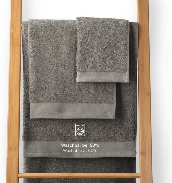 Blumtal Gästehandtücher Premium 10er Set Gästehandtücher rechteckig 30x50cm, Frottee (10-St), Handtücher Set, 100% Baumwolle Bild 4