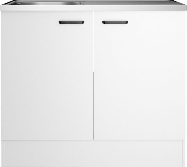 OPTIFIT Spülenschrank OPTImulti Breite 100 cm, Tiefe 50 cm, mit Spülenauflage