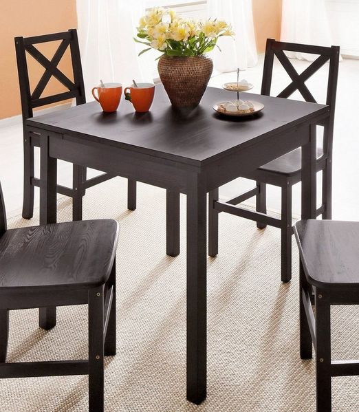 Home affaire Esstisch Maike, TOPSELLER! (Esstisch, Küchentisch, OTTOs Choice), Home affaire, Breite 80cm, mit Auszugsfunktion