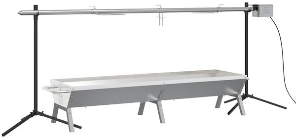 vidaXL Rotisserie-Grill Automatisch Edelstahl 3152096 Bild 2