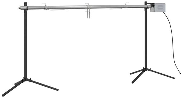 vidaXL Rotisserie-Grill Automatisch Edelstahl 3152096 Bild 3