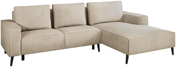 Ecksofa Mostero (Farbe: Zetta 291, Seite: Rechts 2R-LC)