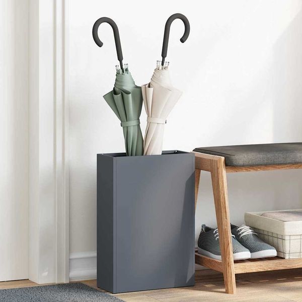 vidaXL Sonnenschirmhalter Anthrazit 28 x 12 x 41 cm Stahl 868538