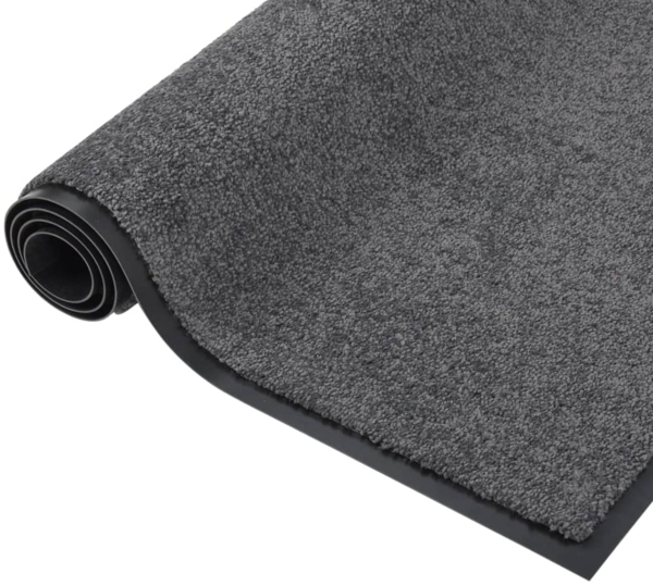 vidaXL Fußmatte 80x120 cm Anthrazit 331594