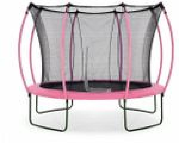 Springsafe Trampolin Colours 305 cm mit Sicherheitsnetz pink