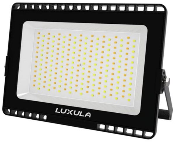 LUXULA LED Flutlichtstrahler LED CCT Fluter, 100 W, warm-, neutral-, kaltweiß, 10000 lm, IP65, LED fest integriert, warmweiß, neutralweiß, Tageslichtweiß, kaltweiß