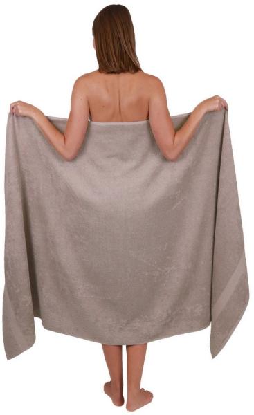 Betz Badetuch Palermo groß XXL Größe 100 x 200 cm Saunatuch, 100% Baumwolle (1 Stück, 1-St)