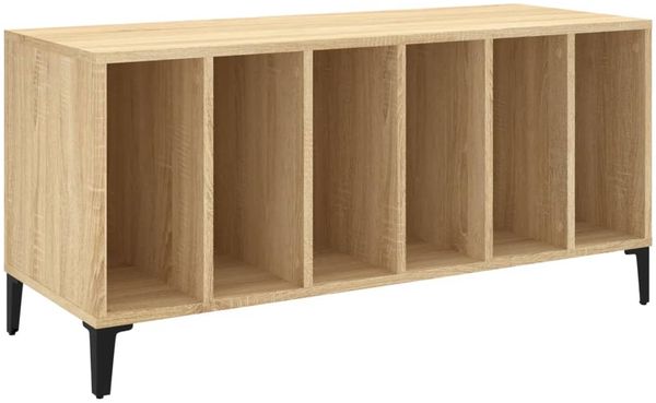 vidaXL Plattenschrank Sonoma-Eiche 100x38x48 cm Holzwerkstoff 831984 Bild 2