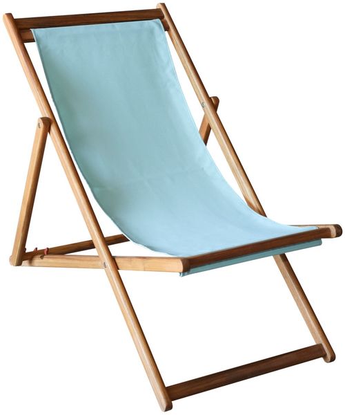Primaster Gartenliegestuhl Karla grün Liegestuhl Deckchair klappbar Akazienholz