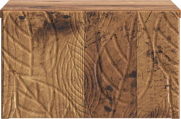 vidaXL Wandmontierter Beistelltisch 2 pcs Altholz 34,5 x 33 x 20 cm 898782 Bild 4