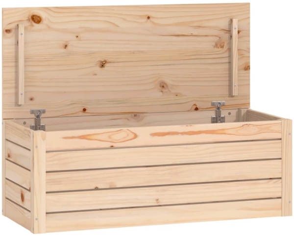 vidaXL Truhe 89x36,5x33 cm Massivholz Kiefer 823619
