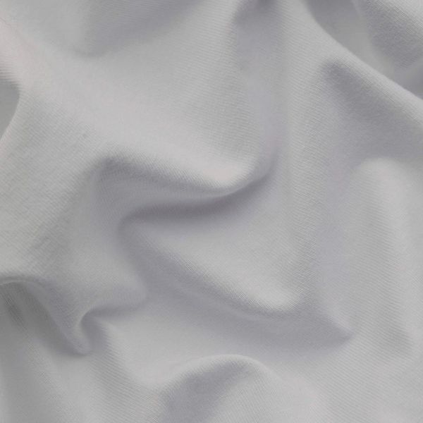 Schlafgut 'PURE TOPPER' Spannbettlaken, für Topper bis 10 cm Höhe, Gray Light, M 120x200cm - 130x220cm, 100% Bio-Baumwolle Bild 3