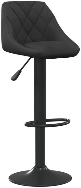 vidaXL Barhocker 2 Stk. Schwarz Samt 335346 Bild 3