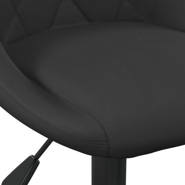 vidaXL Barhocker 2 Stk. Schwarz Samt 335346 Bild 8