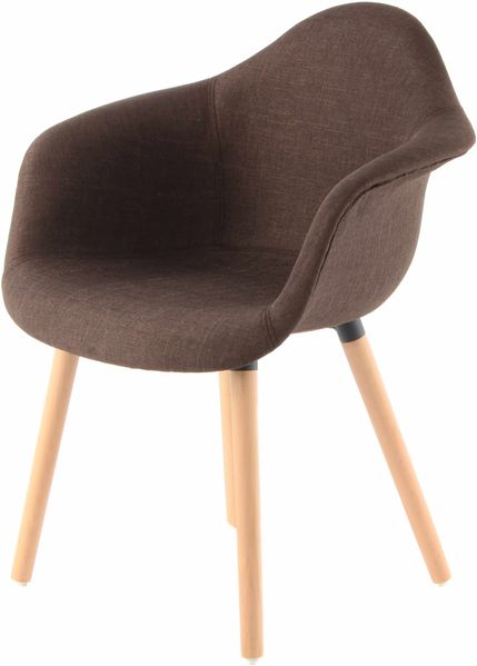 Stuhl Winston 325 2er-Set Braun