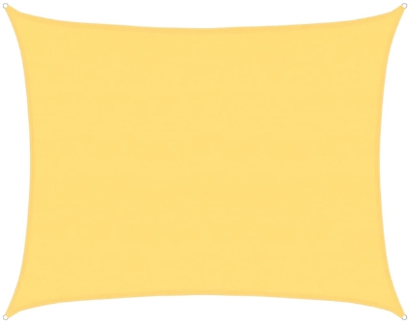 vidaXL Sonnensegel 160 g/m² Beige 6x7 m HDPE 311139