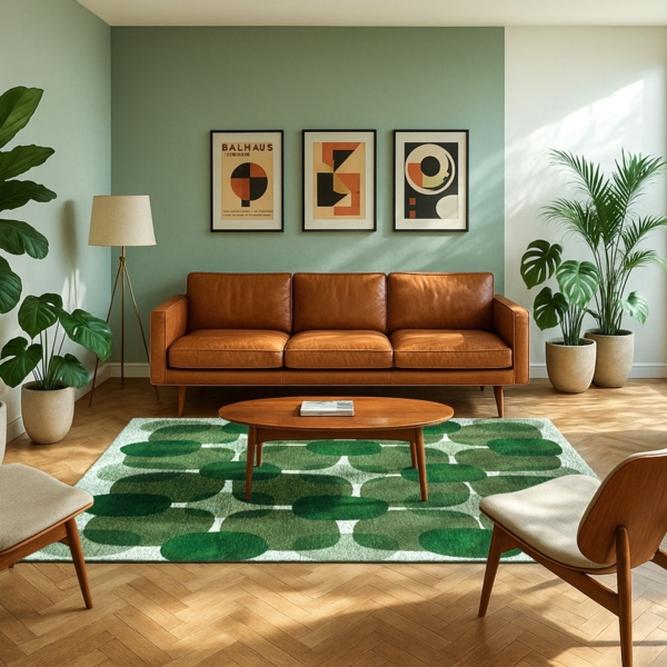 Teppich Lola&Moi Cafe Hedgerow Green 140 x 200 cm Bild 6