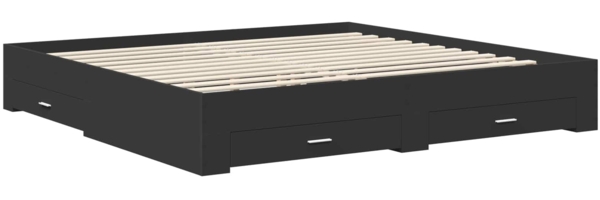 vidaXL Bettgestell mit Schubladen mit Kopfteil Holzwerkstoff 3410285 Bild 5