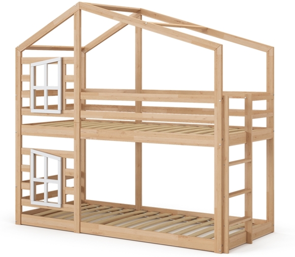 Etagenbett Maja Naturholz 90x200 cm Vitalispa