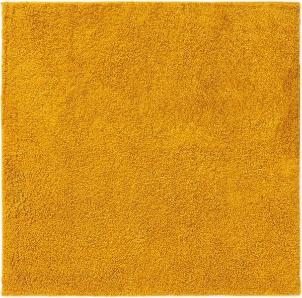benuta Hochflor-Teppich Soho, quadratisch, Höhe: 31 mm, Teppich Wohnzimmer, Schlafzimmer, Esszimmer, Rutschfest, Waschbar