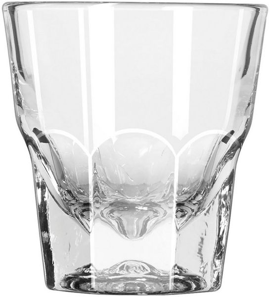 LIBBEY Gläser-Set Rocks Glas -GIBRALTAR-, 133 ml, Ø 7,5 cm, H: 8 cm, 12er Set, 12-tlg, Glas, hochwertig verarbeitet, im modernen Design