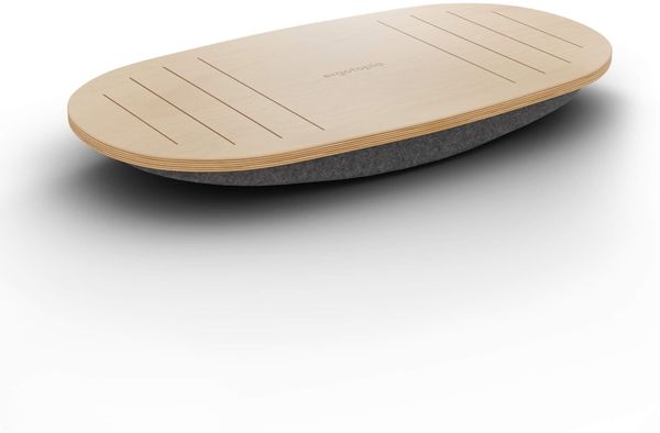 Ergotopia Balance Board Anthrazit | Ergonomisches Wackelbrett für Büro, Homeoffice & Steharbeitsplatz | Gleichgewicht, Haltung & Rücken