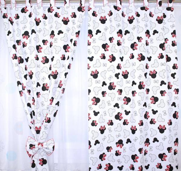 Primawela Vorhang Vorhänge mit Schlaufen Kinder Baby Gardinen Kinderzimmer