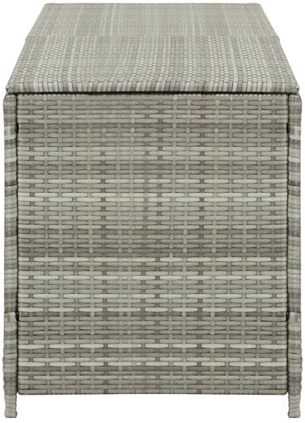 vidaXL Gartenbox Poly Rattan 200x50x60 cm Grau 46476 Bild 5