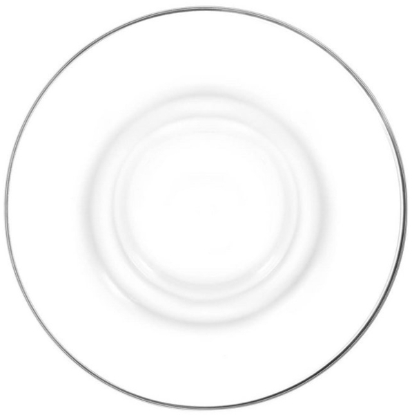 LAV Untertasse Vera Teeglasunterteller 6-teilig – Transparent, rund & pflegeleicht, (6 St)