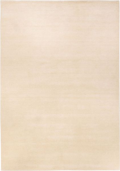 Gabbeh Teppich - Softy - Uni 240x170 cm - beige