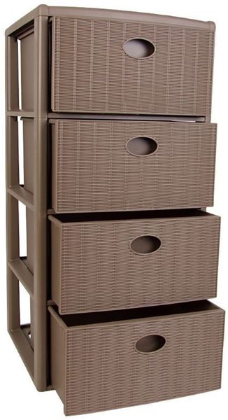 Aufbewahrungsregal Elegance Schubladenregal Rollschrank Badutensilien Spielzeug
