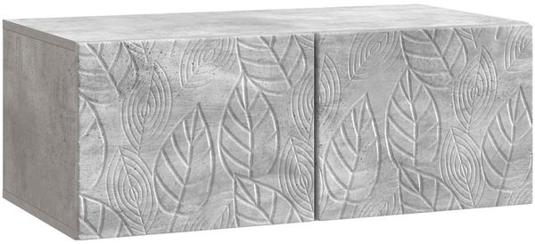 vidaXL Wandmontierter TV-Schrank 98x31 cm Betongrau Holzwerkstoff 898898