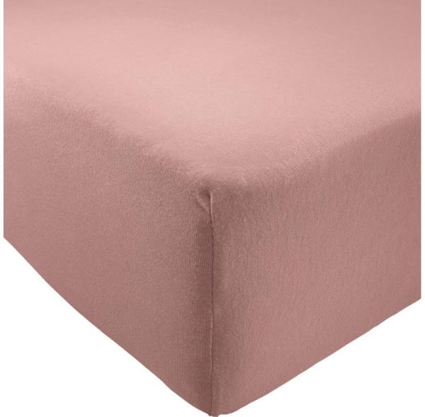 REDBEST Spannbettlaken Spannbettlaken "Pittsburgh", Polyester, Gummizug: Rundumgummi, (1 Stück), Single-Jersey Uni