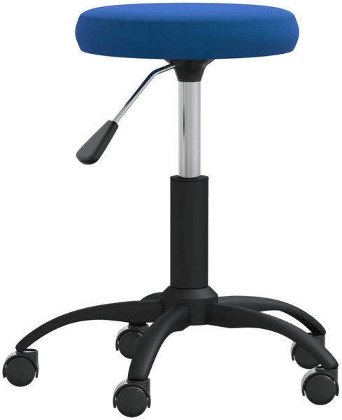 vidaXL Esszimmerstuhl Blau Samt 3085731