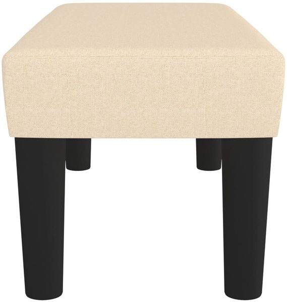 vidaXL Sitzbank Creme 70x30x30 cm Stoff 346621 Bild 4