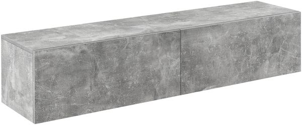 Hängeboard Evaton 140x33x30 cm Betonoptik [en. casa]