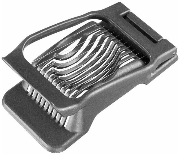 WESTMARK Eierschneider Black Edition, für runde und ovale Scheiben, Made in Germany, griffige Haptik